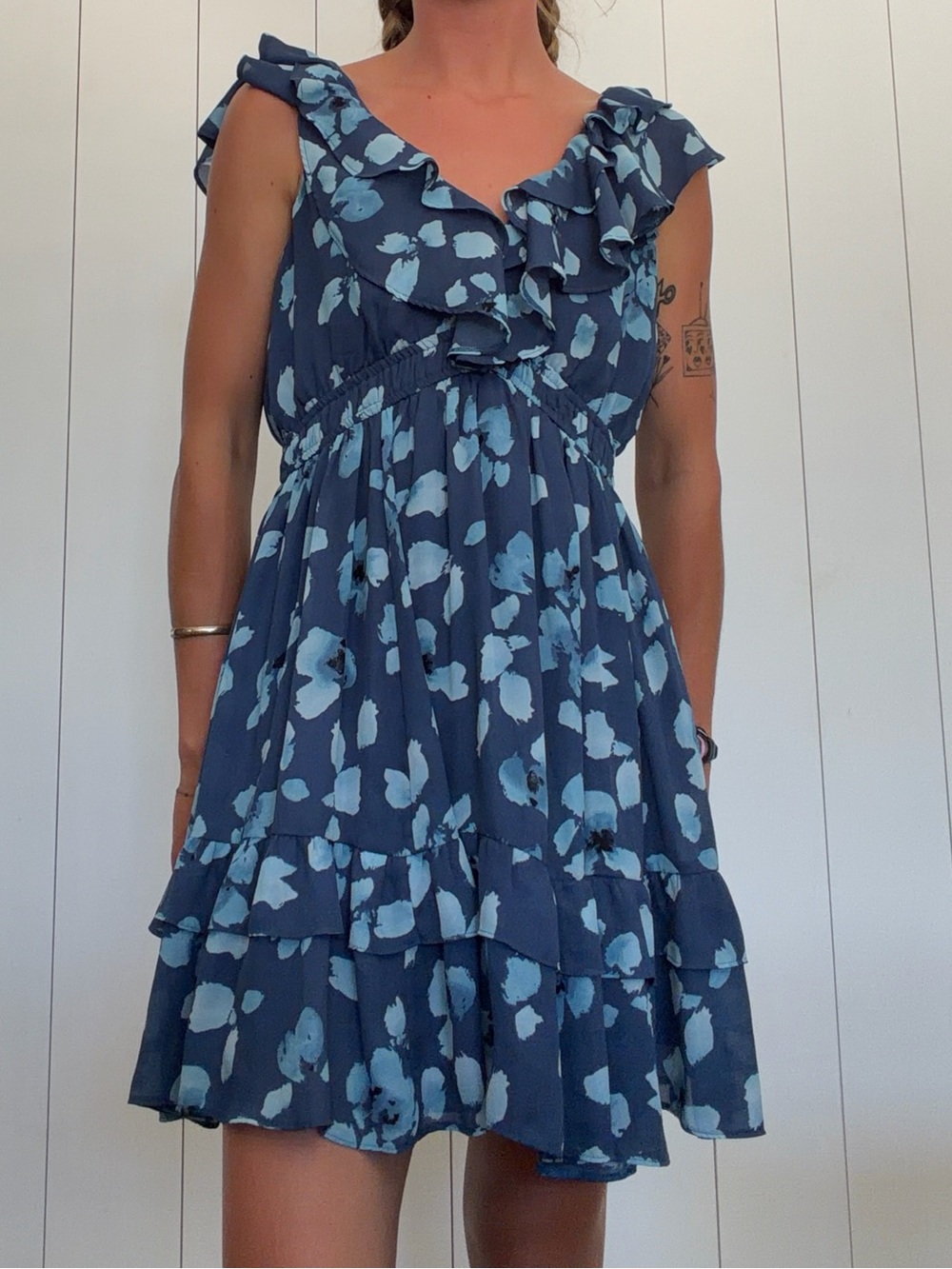BLUE DRESS - Picture 3 of 5